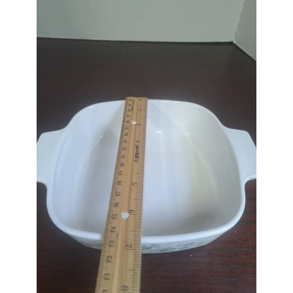 Vintage Corningware Callaway Green Ivy 1 Quart Casserole Dish